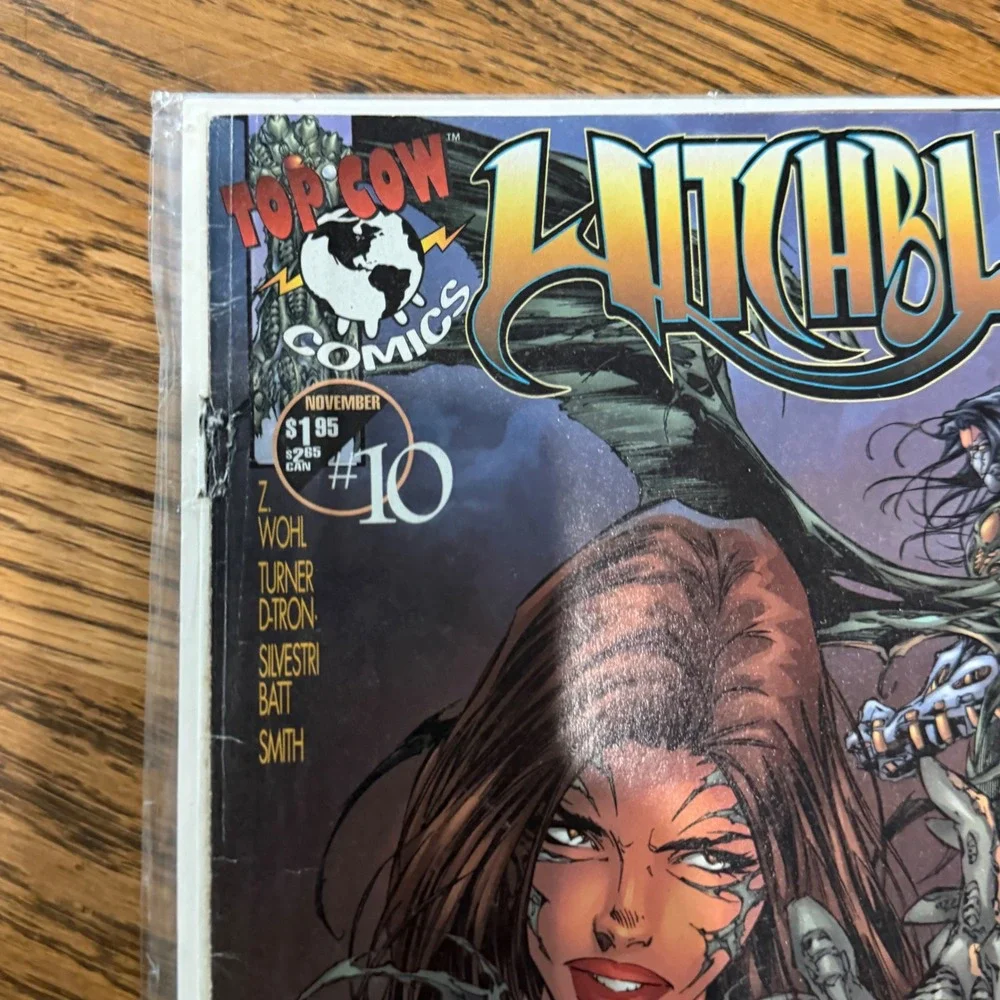 Witchblade 10 Newsstand Edition Top Cow Image Comics 1996 Michael Turner Art